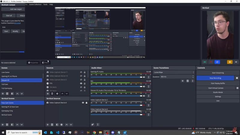 A Guide On How To Simulcast on OBS Studio