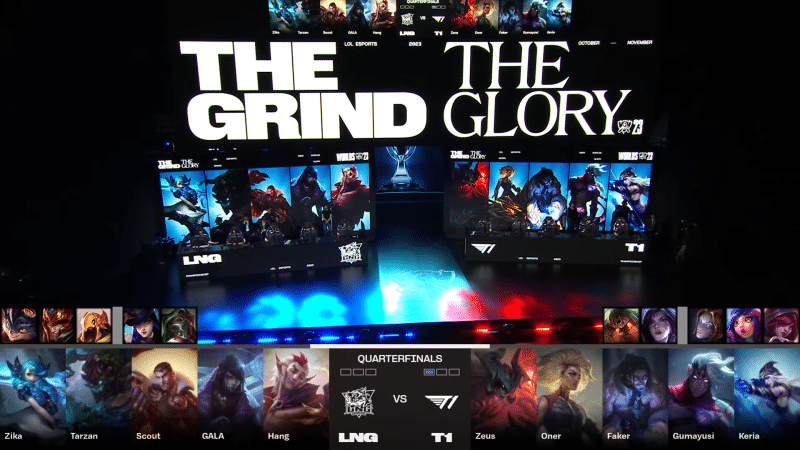 LNG vs T1 worlds