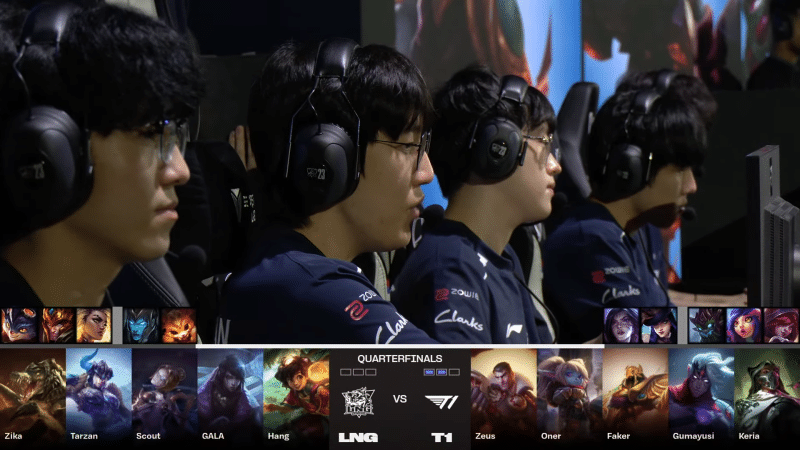 LNG vs T1 worlds