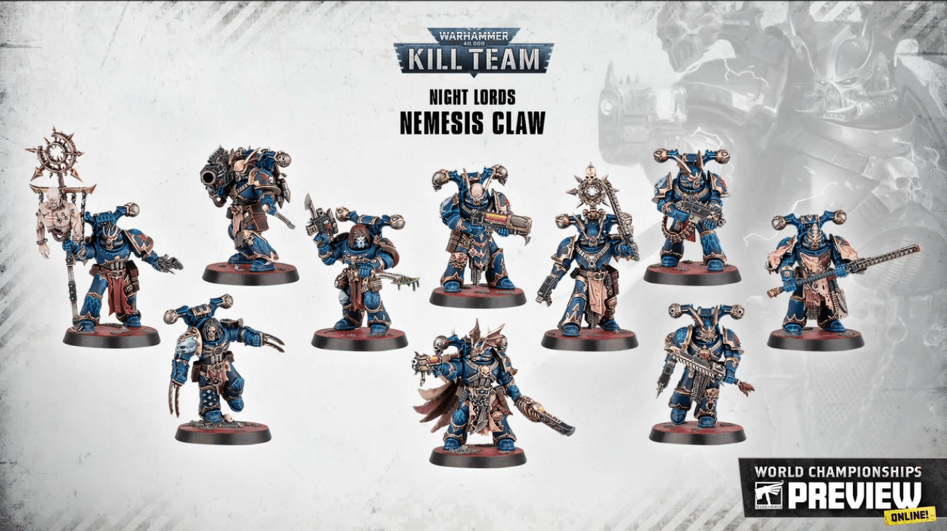 Warhammer Reveals Night Lords Nemesis Claw