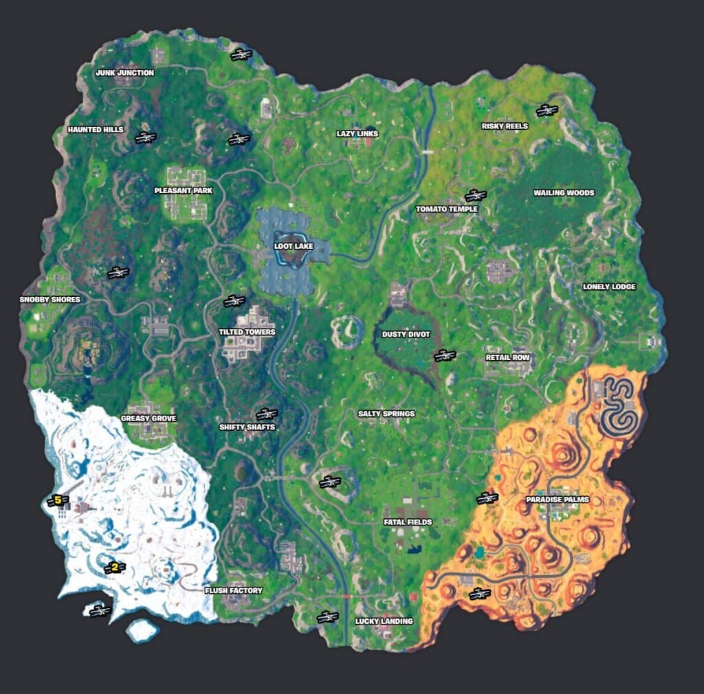 Where To Find Planes In Fortnite OG