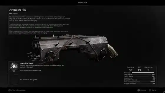 Remnant 2 Anguish Gun: How to Get it