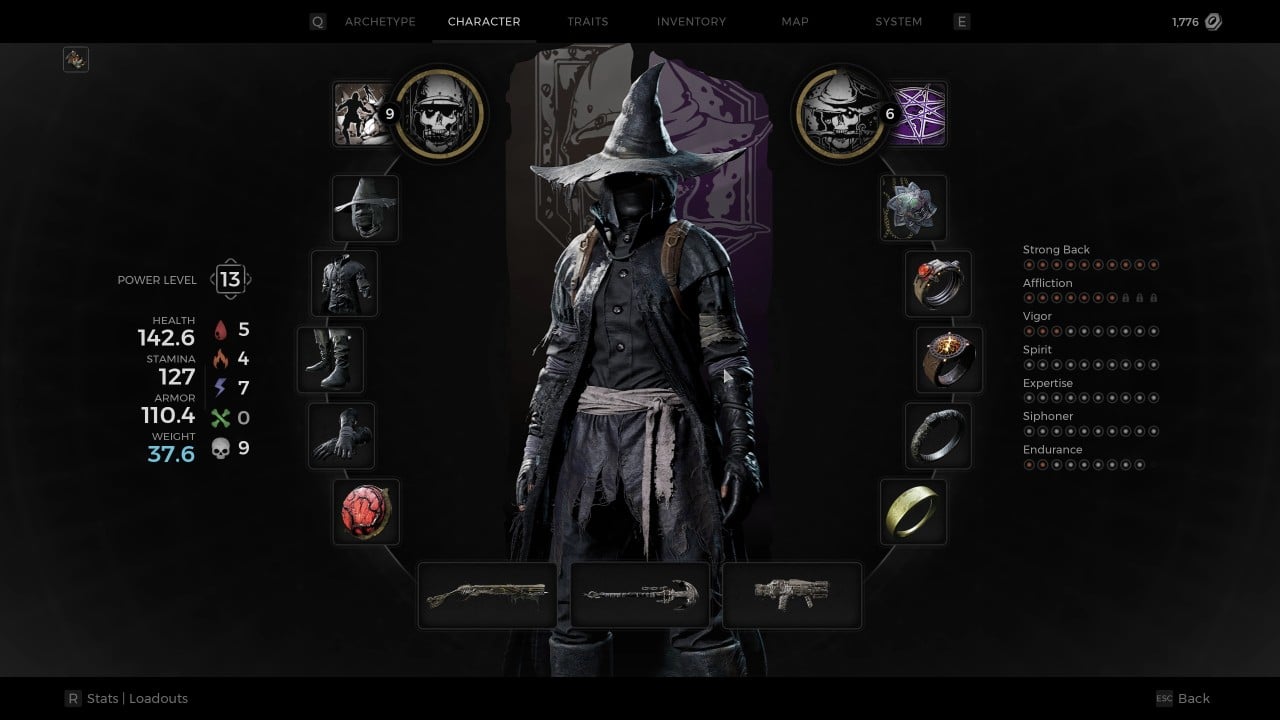 Remnant 2 Ritualist armor set