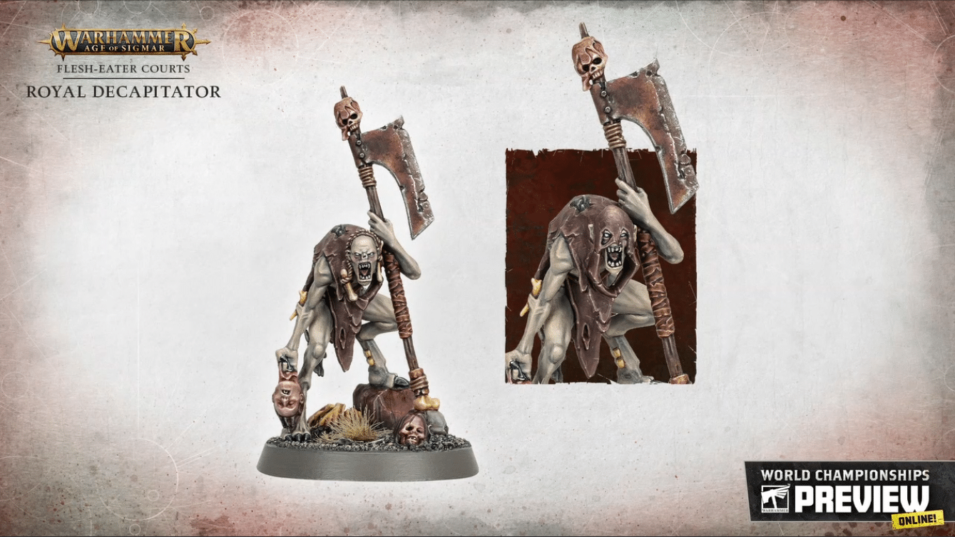 Warhammer Reveals Royal Decapitator