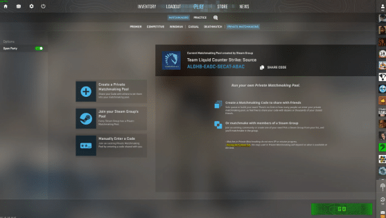 What is CS2 Private Matchmaking?