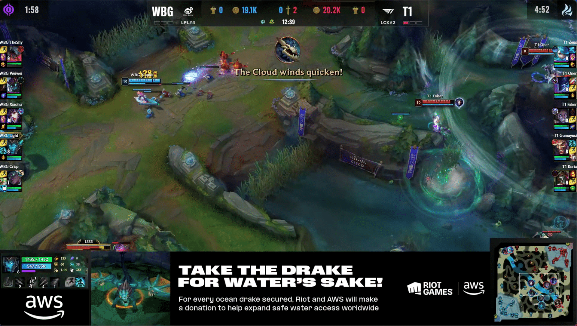 Worlds 2023 Raises $350,000 for Charity Water.org