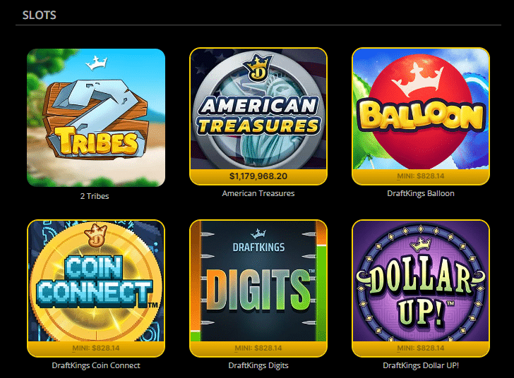 Slots at draftkings