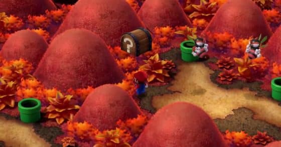 Super Mario RPG Hidden Chests: Bean Valley