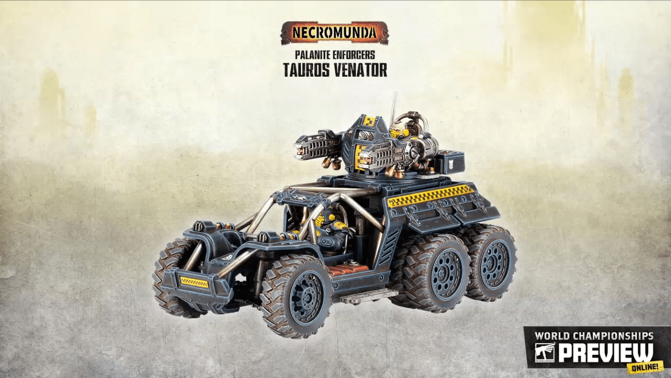 Warhammer Reveals Tauros Venator