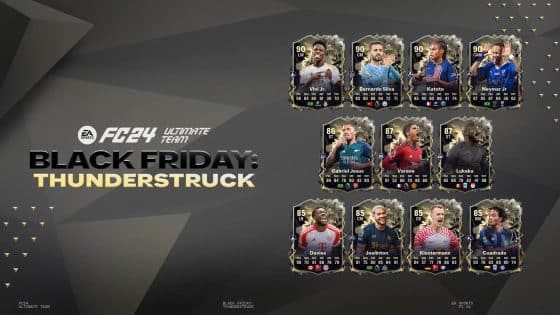 EA FC 24 Thunderstruck – Best Cards in Black Friday Promo