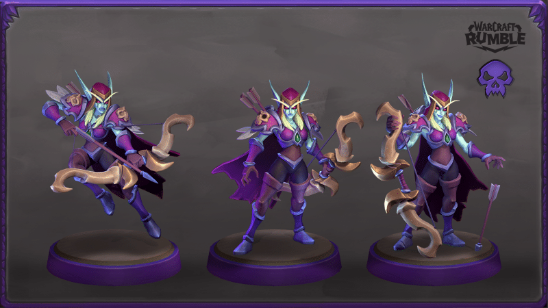 Best Sylvanas Windrunner Warcraft Rumble Build Deck 