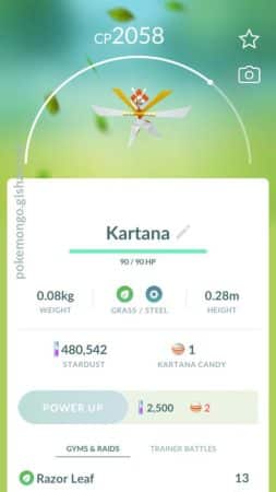 grass legendary Pokemon pokemon go