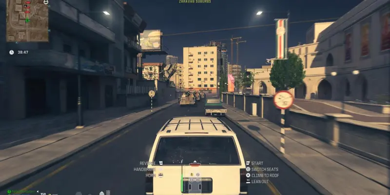 mercenary convoy in mw3