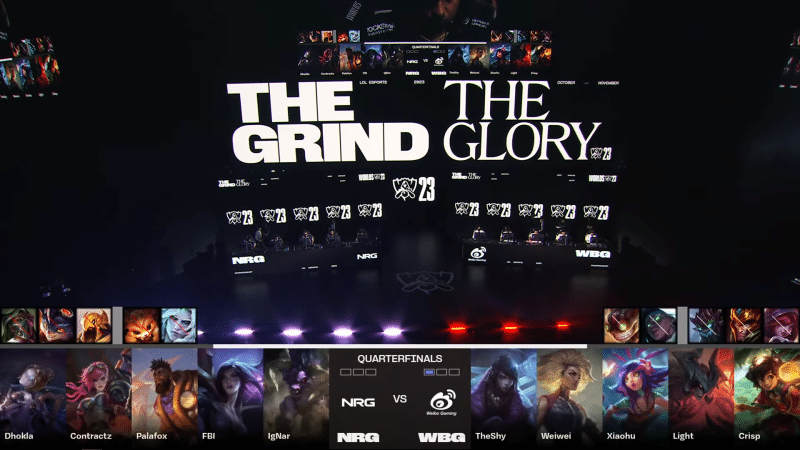 NRG vs Weibo Gaming Recap Worlds 2023 Swiss Stage Day 10