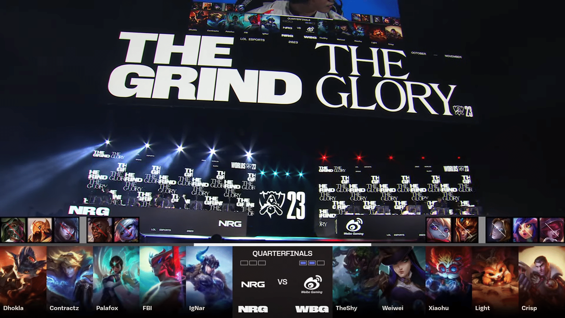 NRG vs Weibo Gaming Recap Worlds 2023 Swiss Stage Day 10