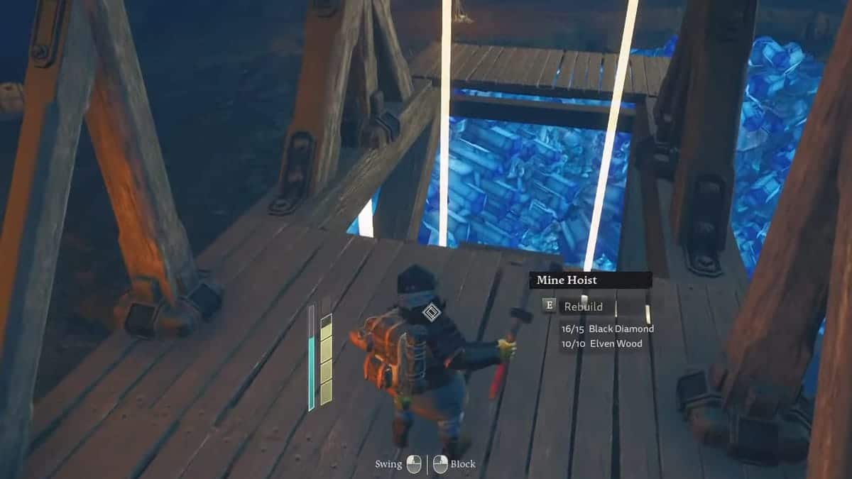 A Guide To Rebuilding The Mine Hoist In Return To Moria 