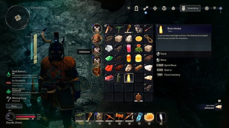 A Guide To Finding Sunstone in Return to Moria 