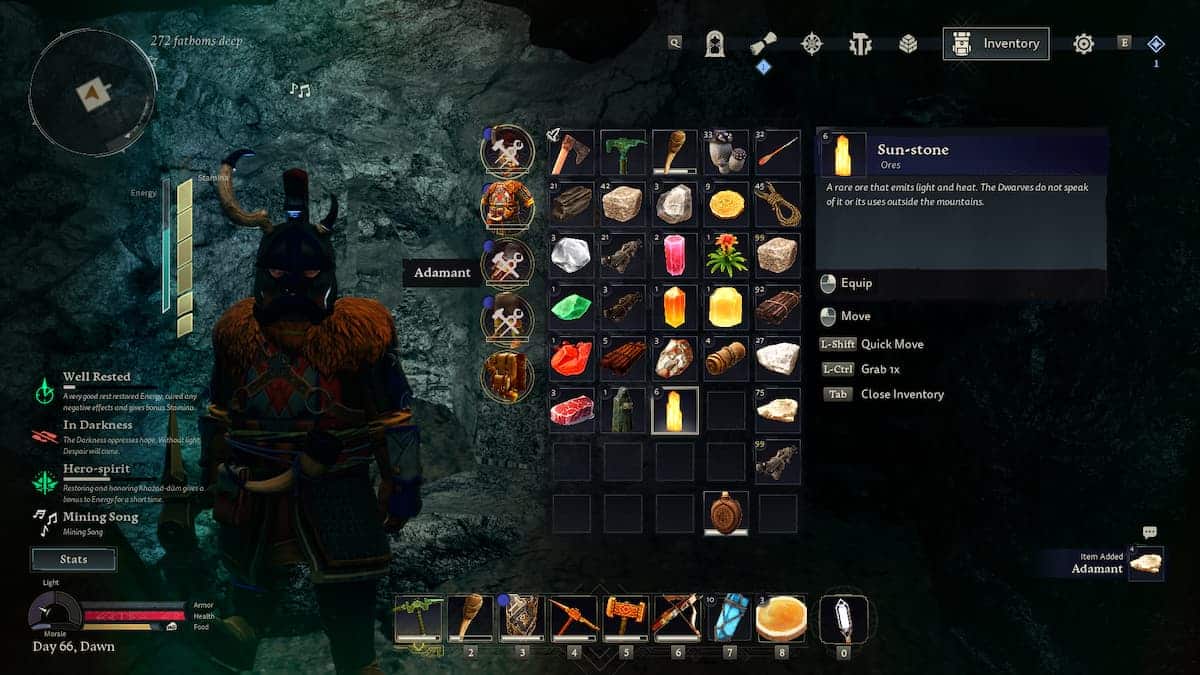 A Guide To Finding Sunstone in Return to Moria 