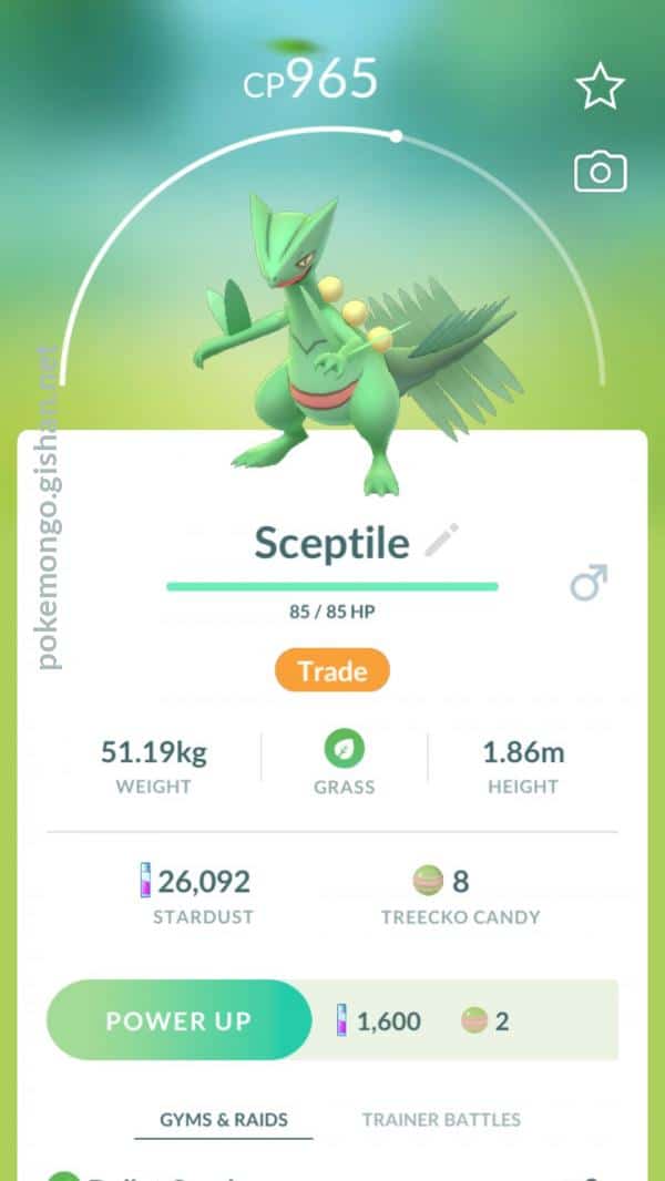 grass legendary Pokemon pokemon go