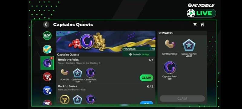 FC Mobile Captains: All You Need to Know