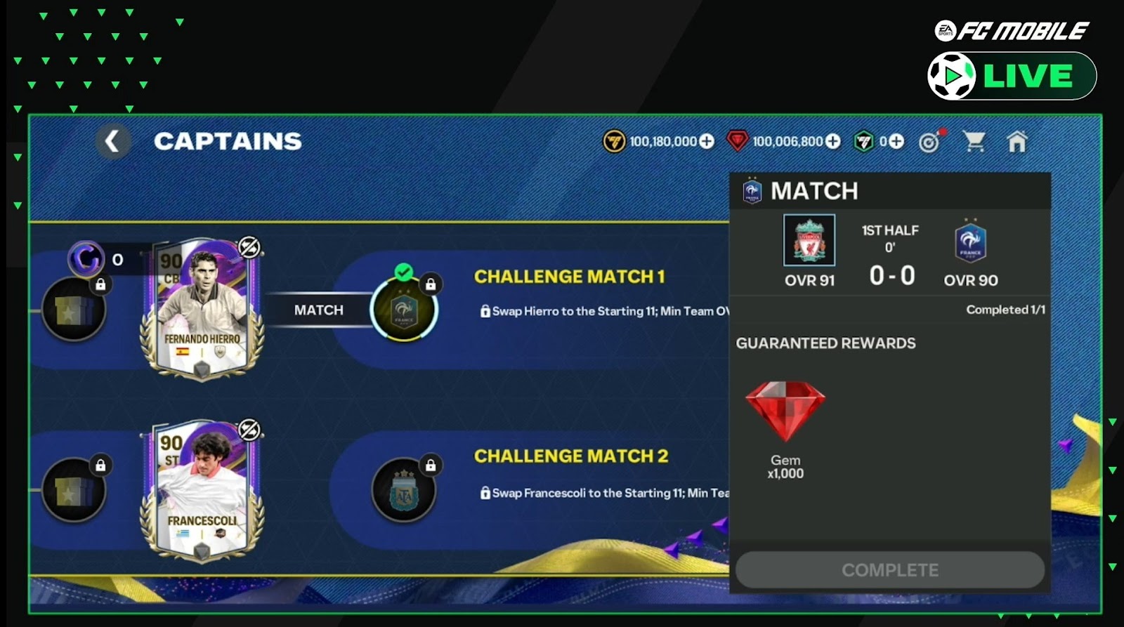 FC Mobile Captains: All You Need to Know