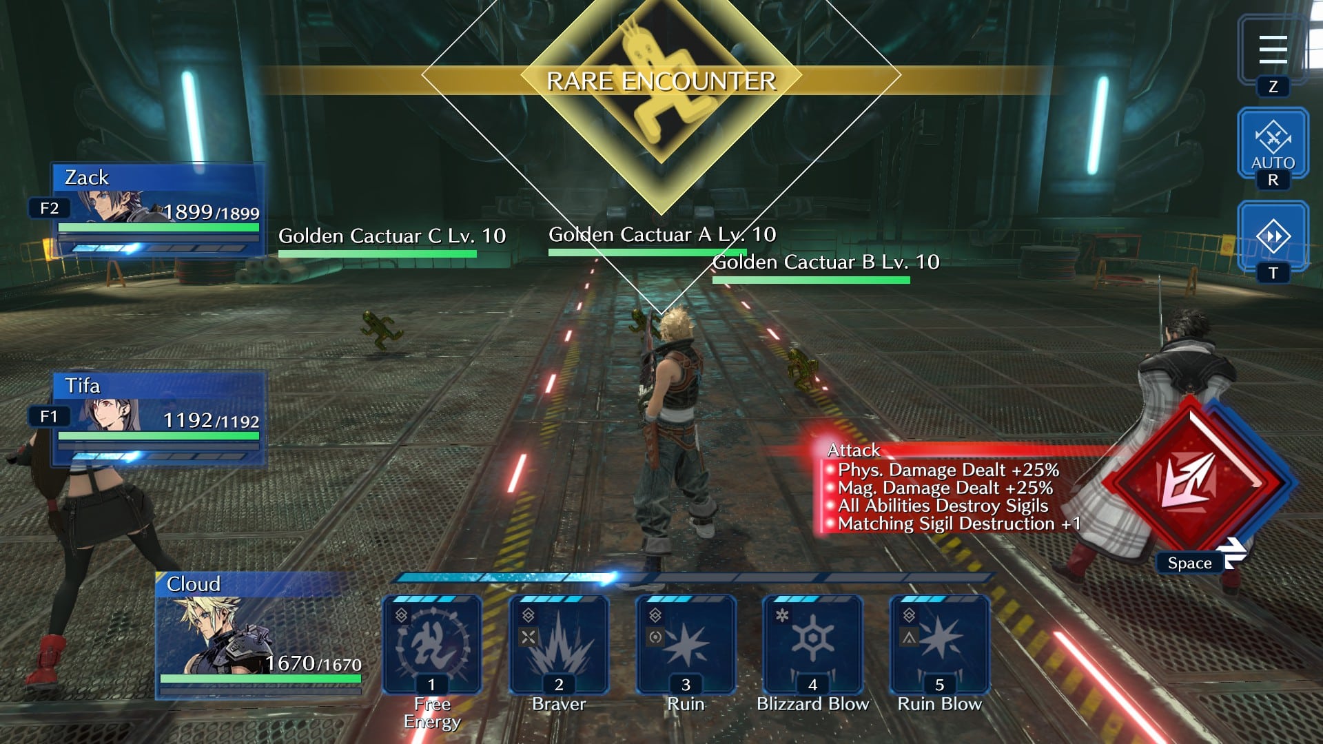 Golden Cactuars have invaded Ever Crisis! Now is the best time to stock up on Gil!