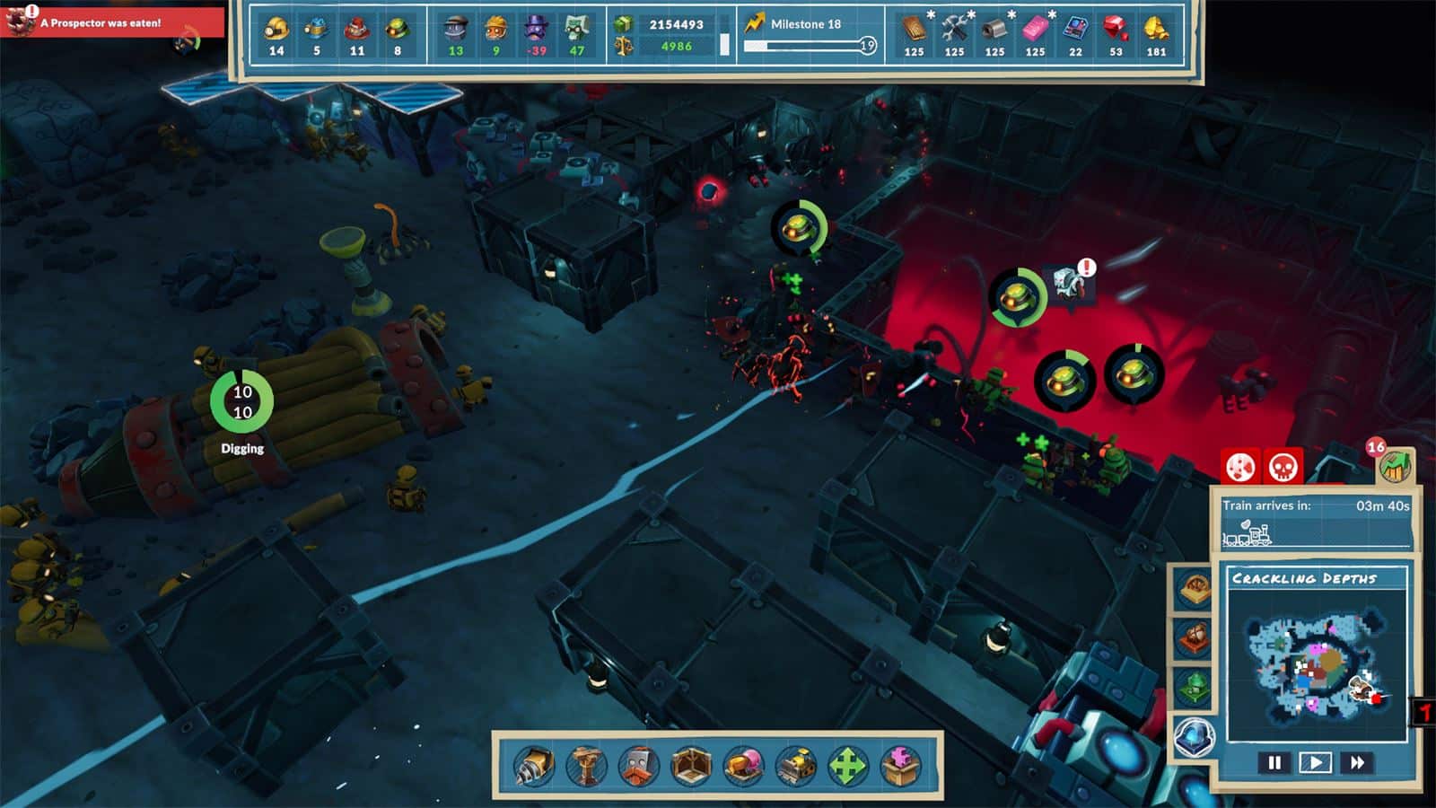 SteamWorld Build Crackling Depths