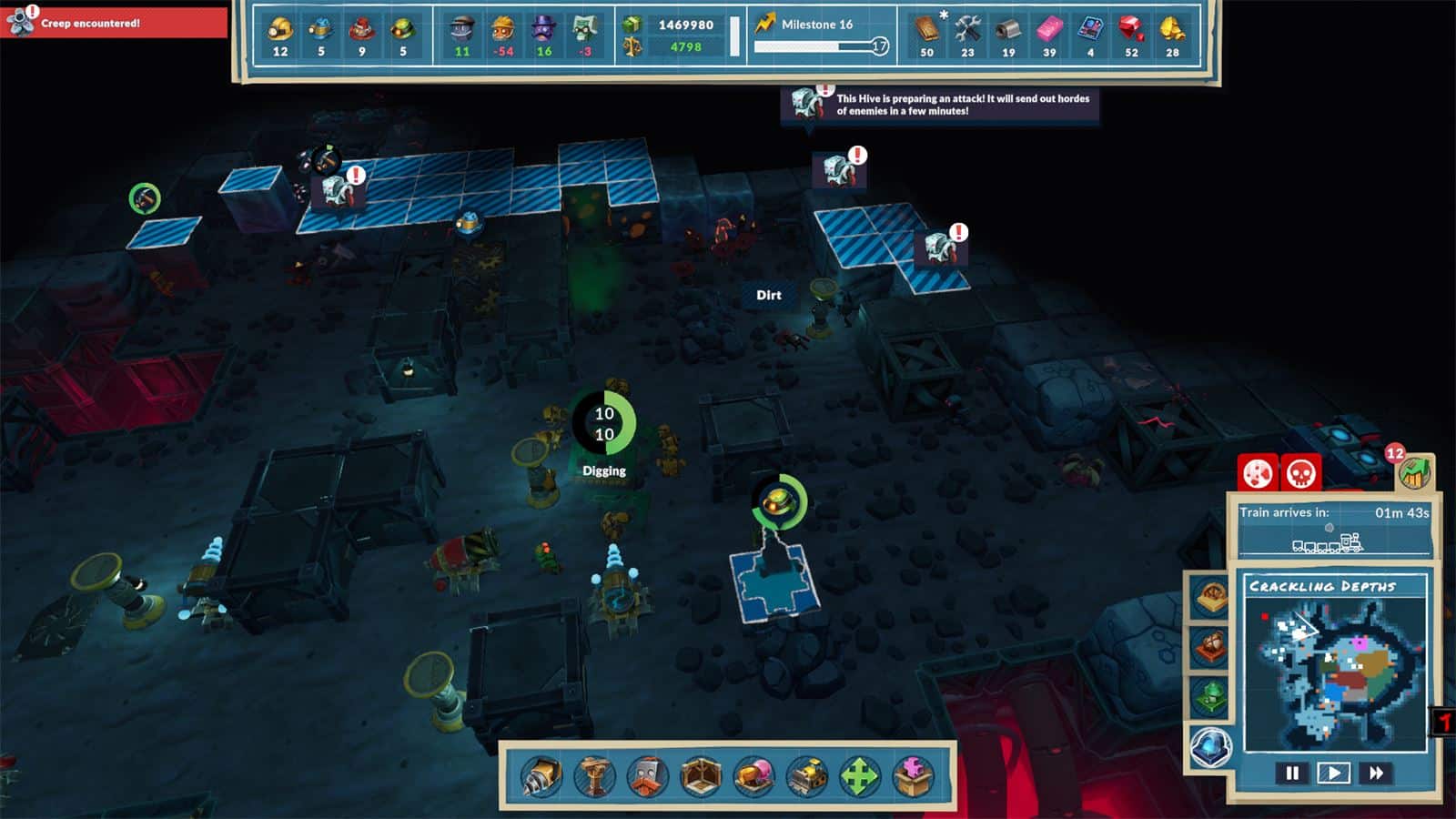 SteamWorld Build Crackling Depths