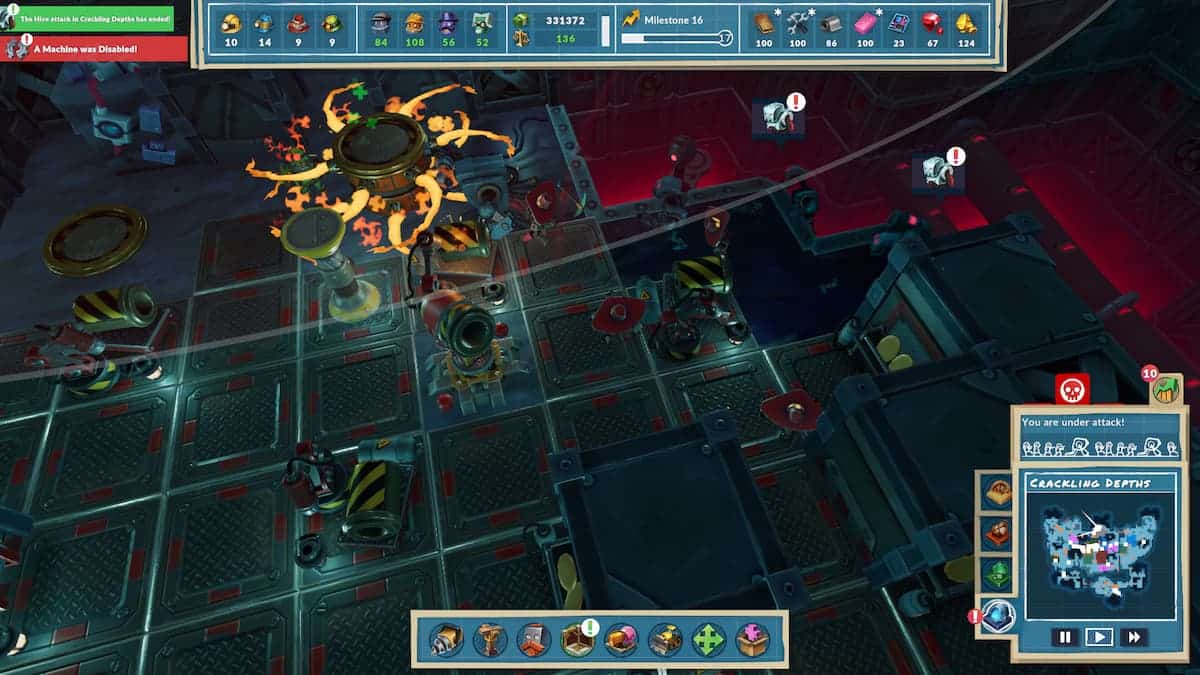 SteamWorld Build Crackling Depths