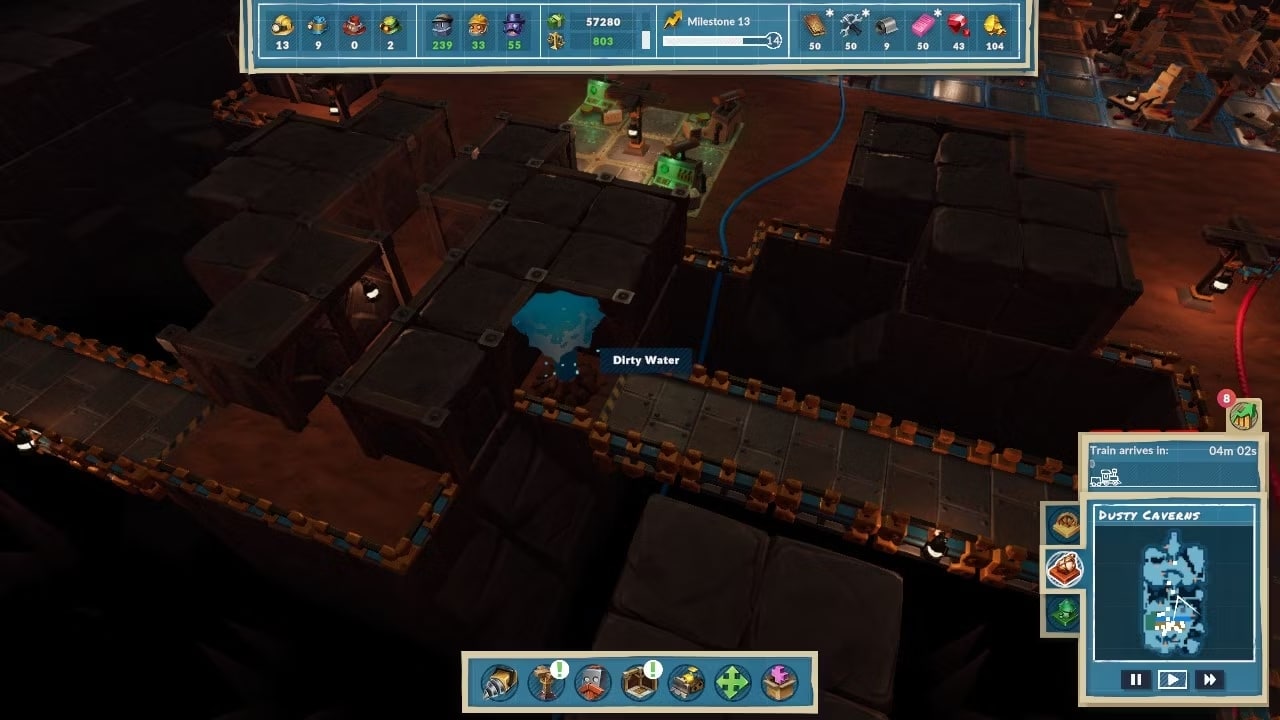 SteamWorld Build Dusty Caverns