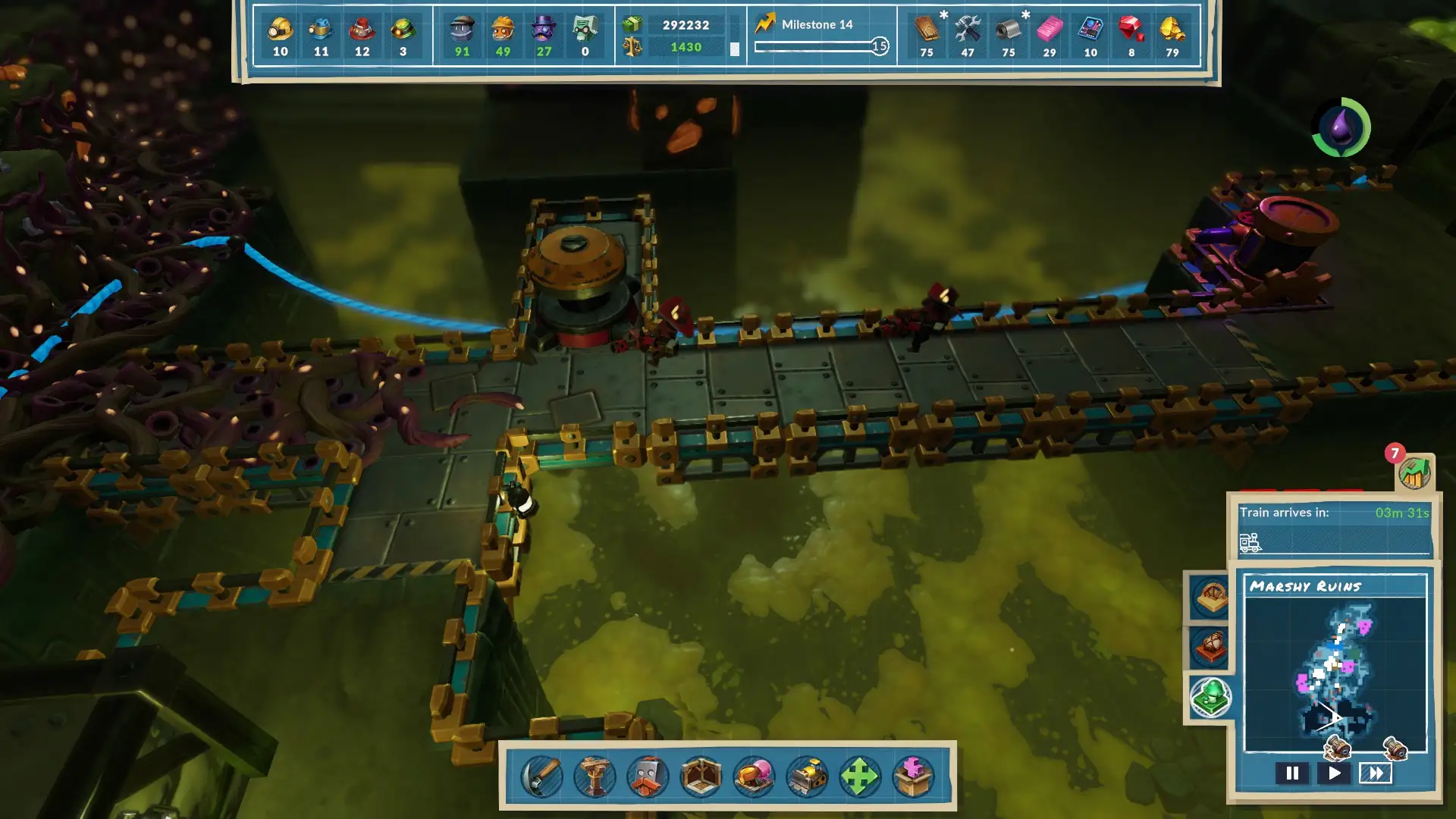 SteamWorld Build Marshy Ruins