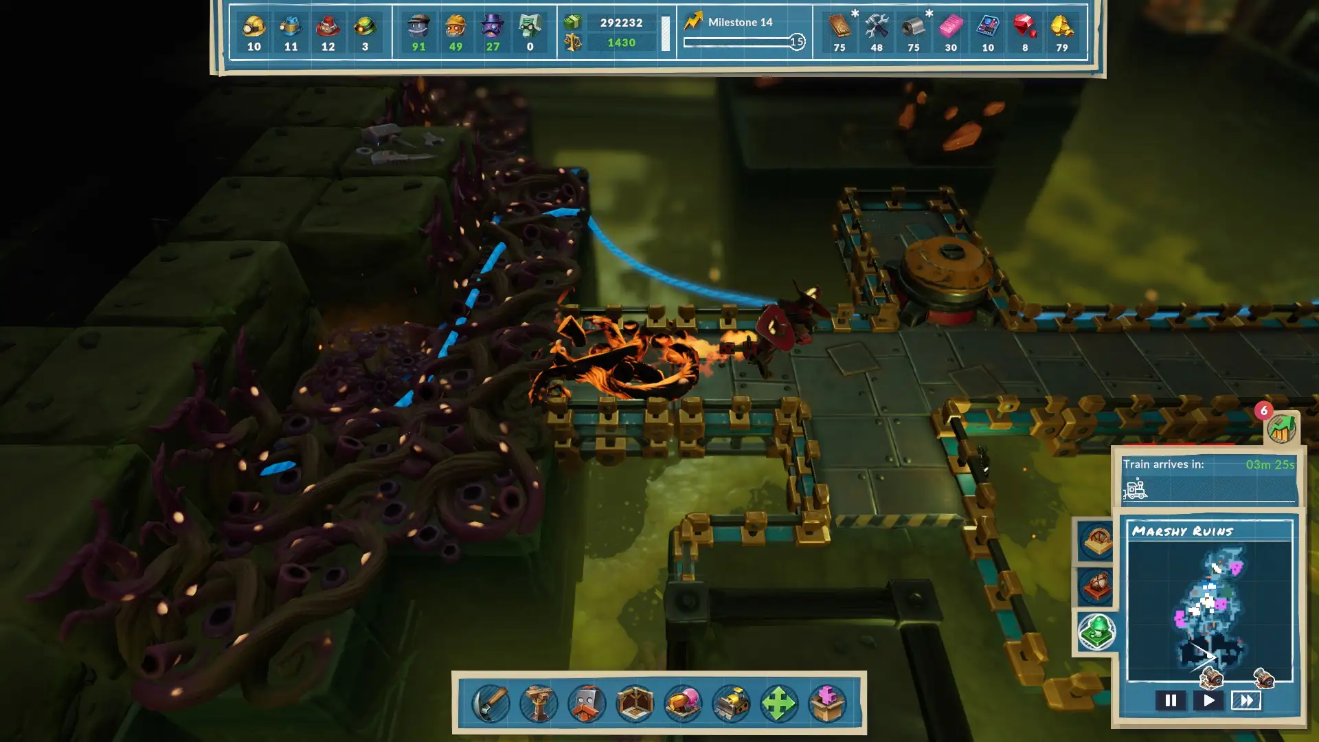 SteamWorld Build Marshy Ruins