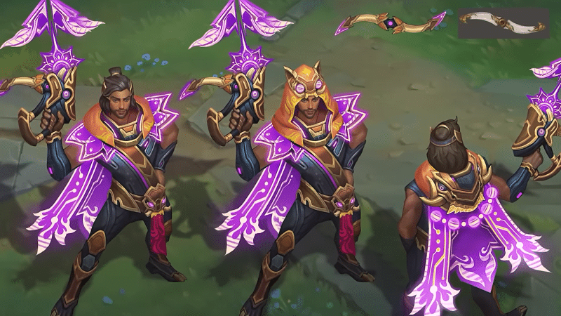 Season 13 rewards Three Honors Akshan