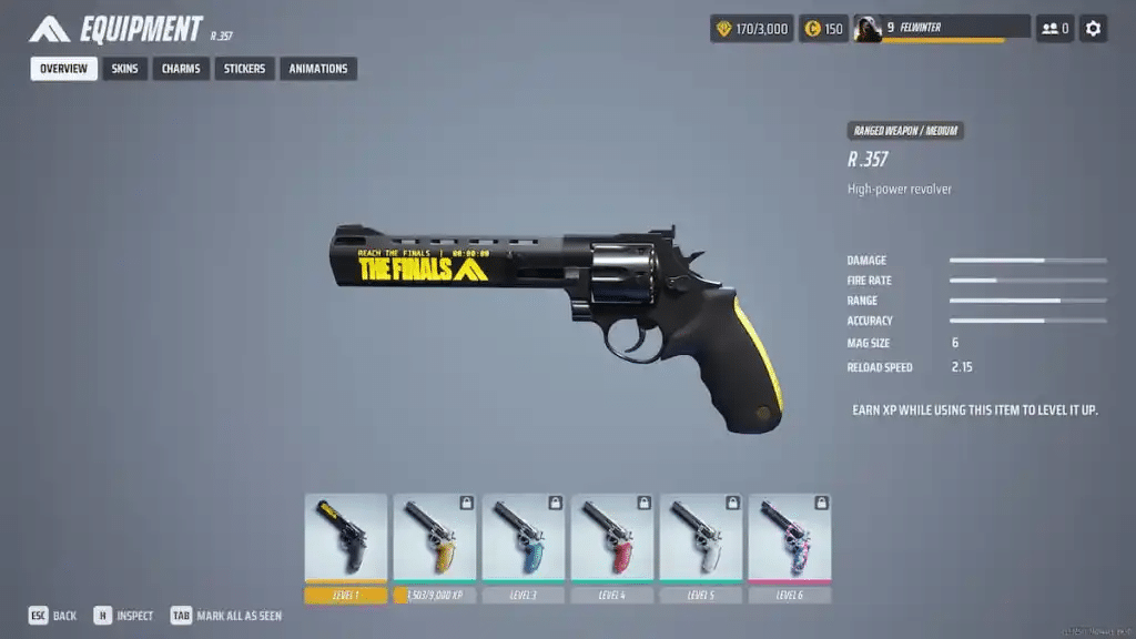 Best Medium Build Weapons in The Finals