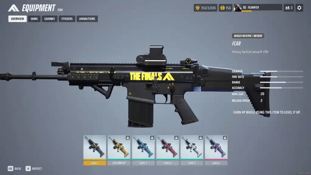 Best Medium Build Weapons in The Finals