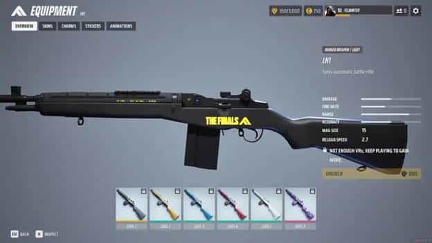 Best Weapons in The Finals - Weapons Tier List