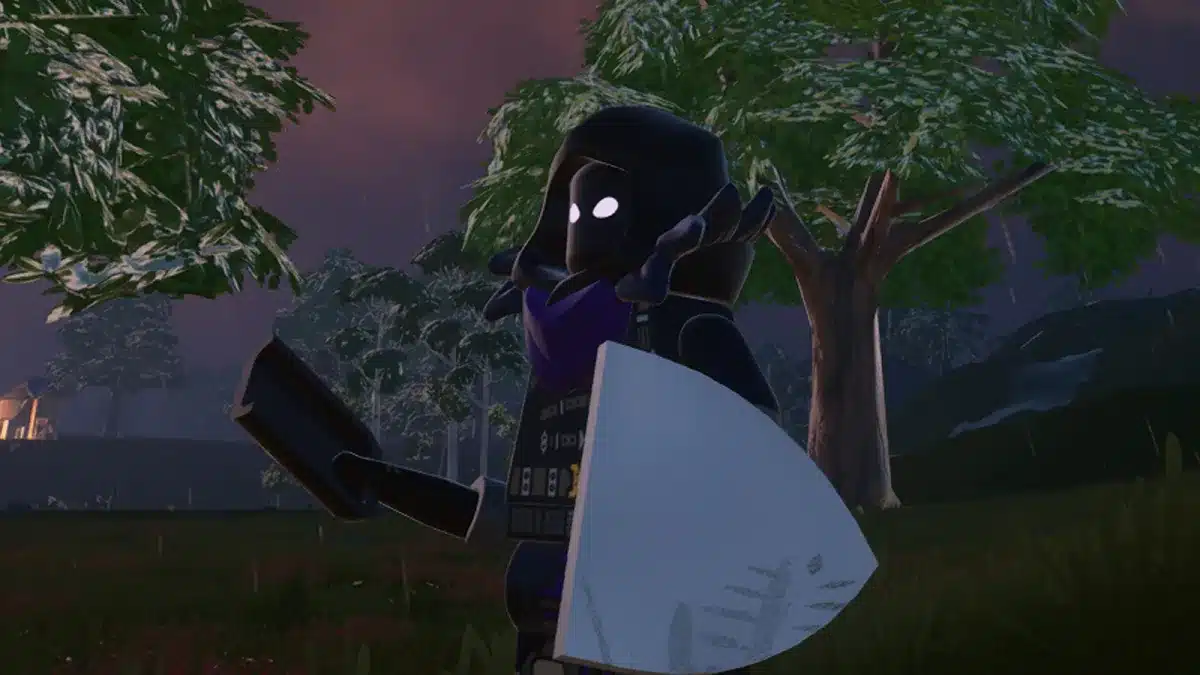 knight shield in lego fortnite