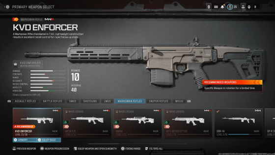 Best KVD Enforcer Loadout in Call of Duty: MW3