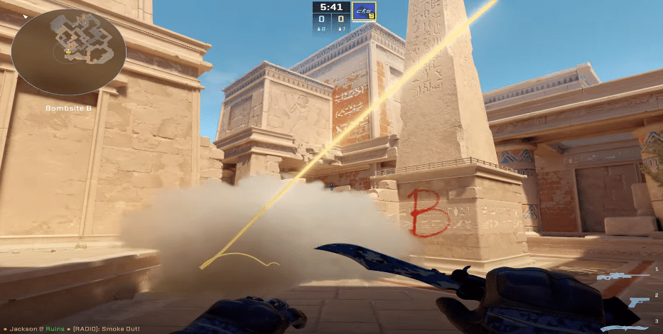 5 Best Anubis Smoke Line-Ups For Counter-Strike 2