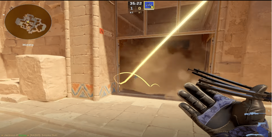 5 Best Anubis Smoke Line-Ups For Counter-Strike 2