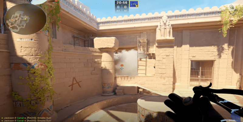 5 Best Anubis Smoke Line-Ups For Counter-Strike 2