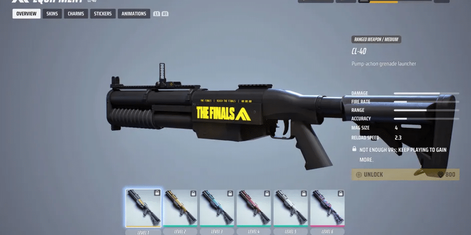 Best Medium Build Weapons in The Finals