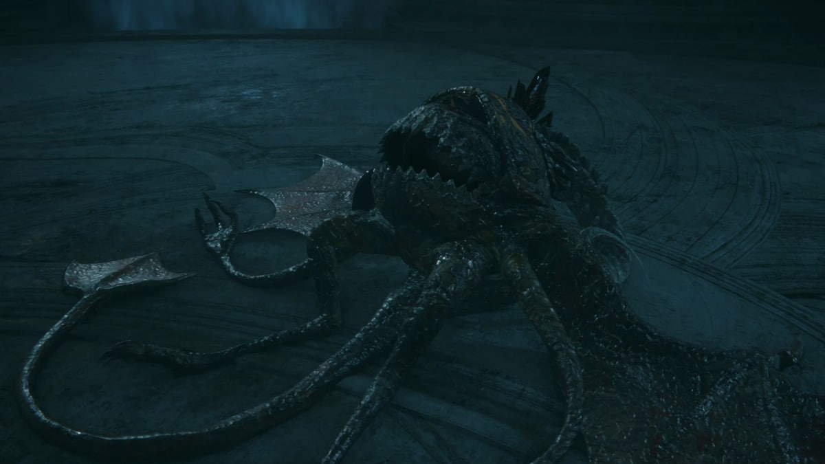 the Final Fantasy 16 Angra Mainyu boss