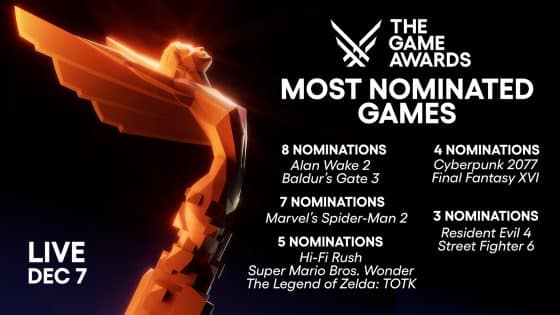 The Game Awards Winners And Nominees