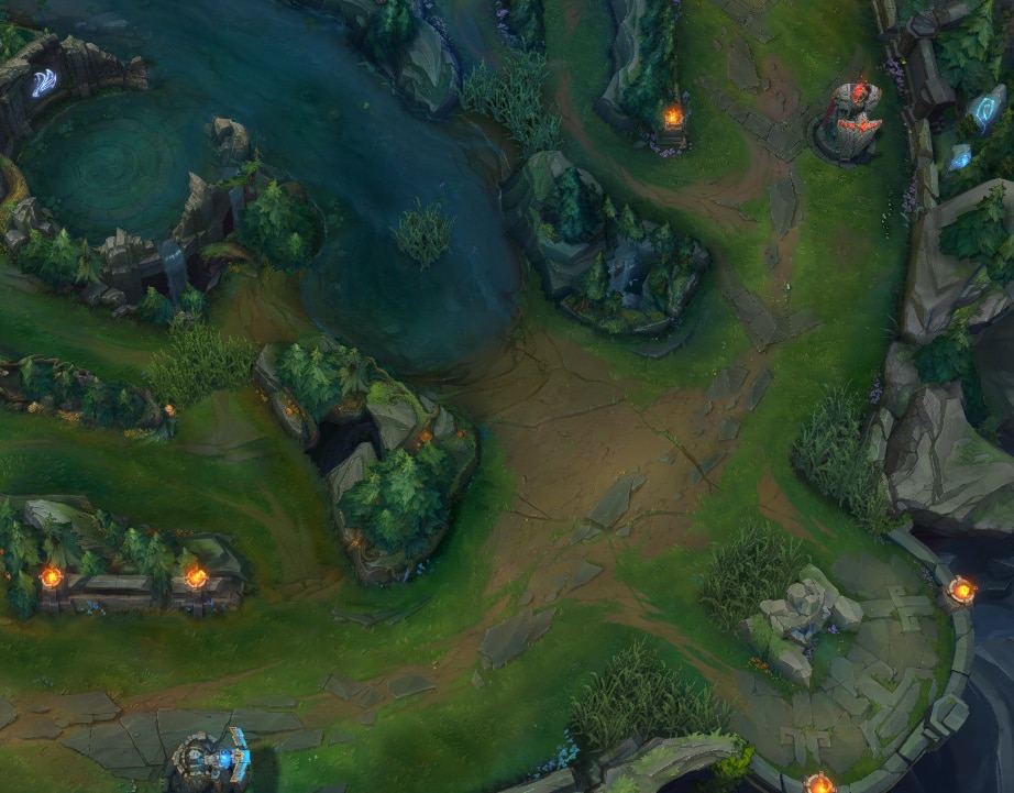 League of Legends New Map & Best Gank Paths