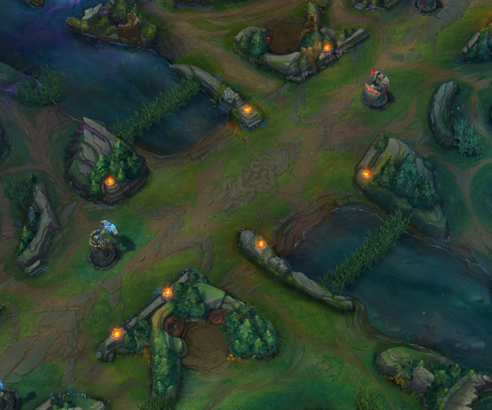 League of Legends New Map & Best Gank Paths