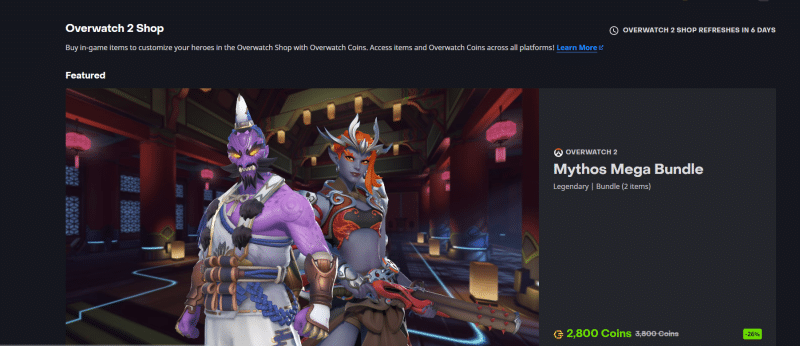 Ovewatch 2 Shop Overview - Bundles, Skins, Prices & More