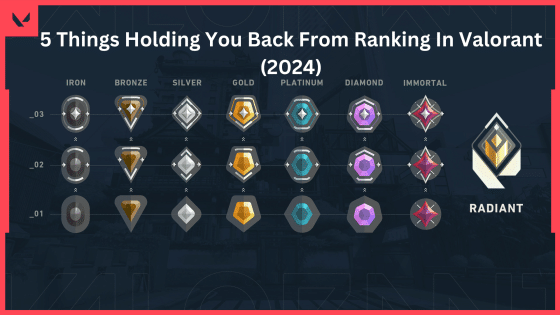 5 Things Preventing You From Ranking In Valorant (2024)