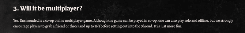 Enshrouded Co-Op Details Revealed: Is it a Multiplayer Title?