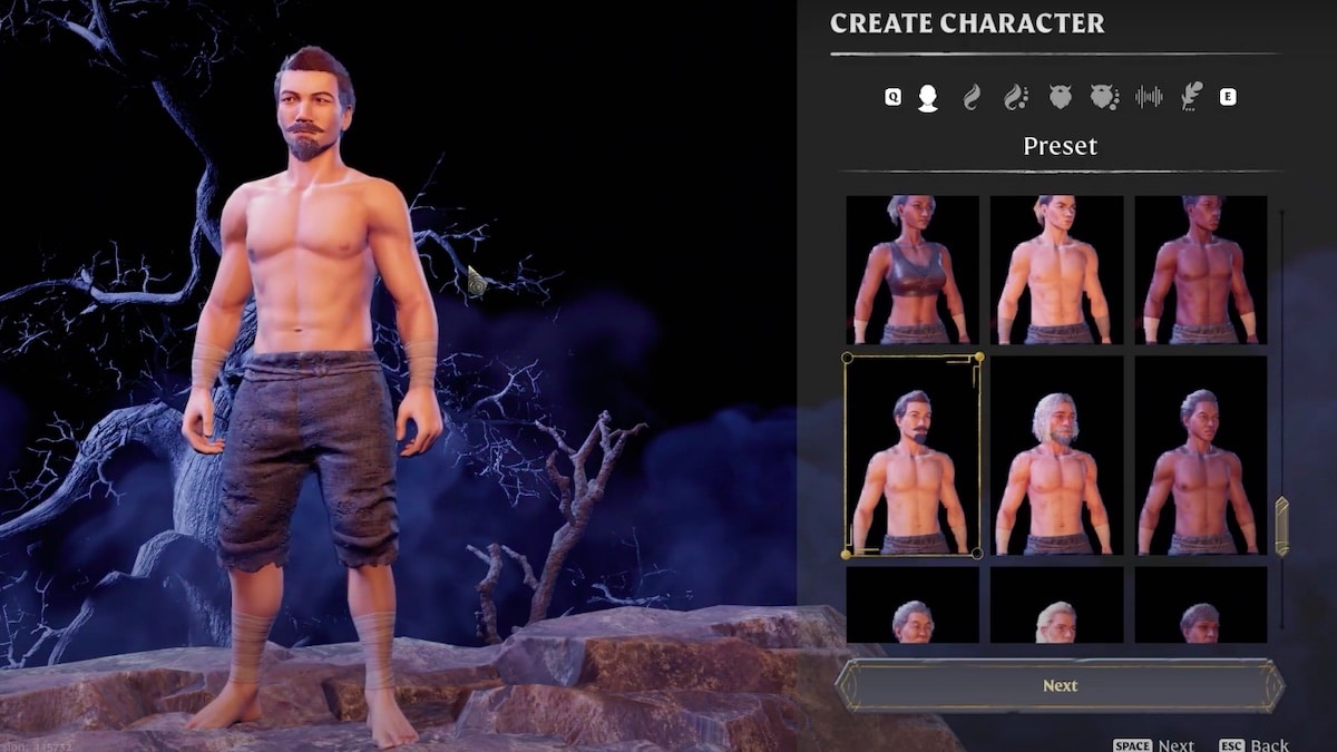 Enshrouded Character Creation